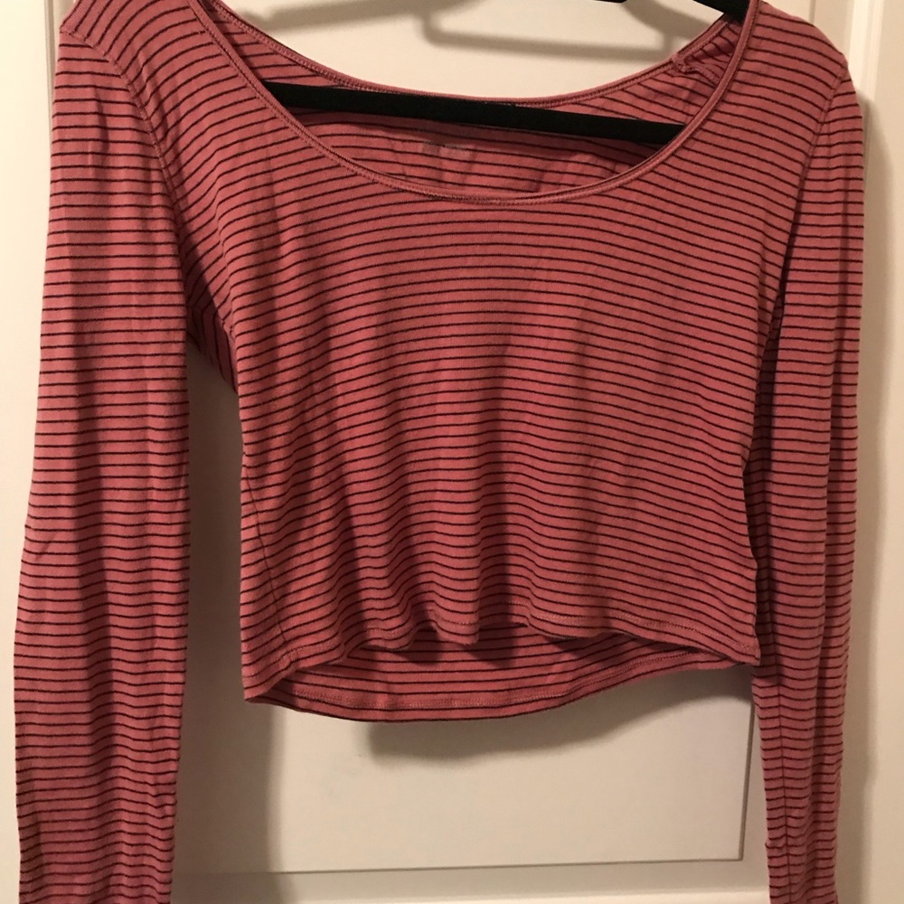 Long Sleeve Crop Top